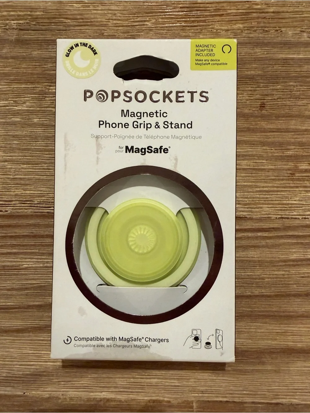 PopSockets Magnetic Phone Grip & Stand MagSafe Glow in the Dark New